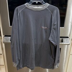 Men's Long Sleeve Gray Shirt